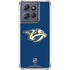 NHL Nashville Predators Logo Moto G Play 5G (2025) Clear Case